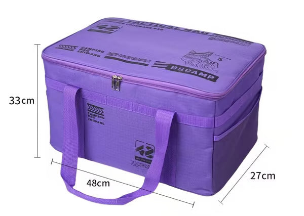 🔥Large Capacity Outdoor Folding Storage Bag Waterproof Portable Camping & Picnic Organizer