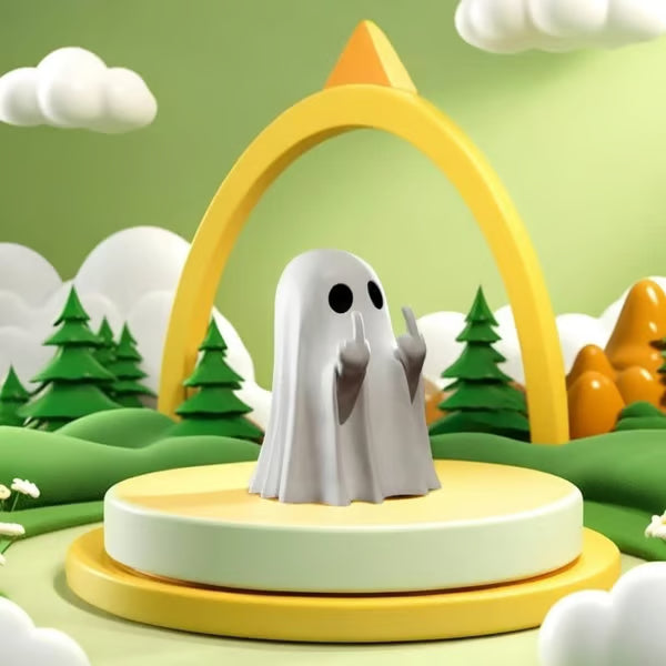 Halloween Cute Resin Spooky Statue