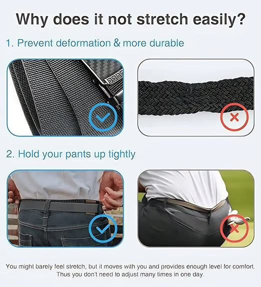 🔥LAST DAY 54% OFF - EDC Nylon Ratchet Belt
