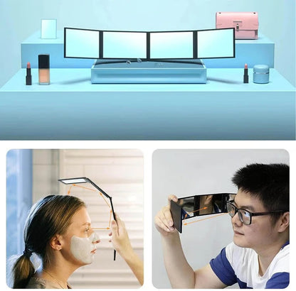 🔥Multi Angle Folding Mirror for Self Haircutting - Head Back View Available🔥