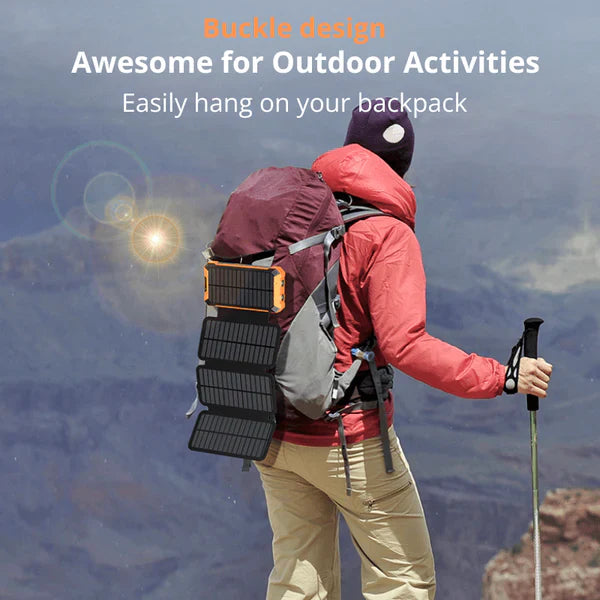 Solar Charger Power Bank Pro
